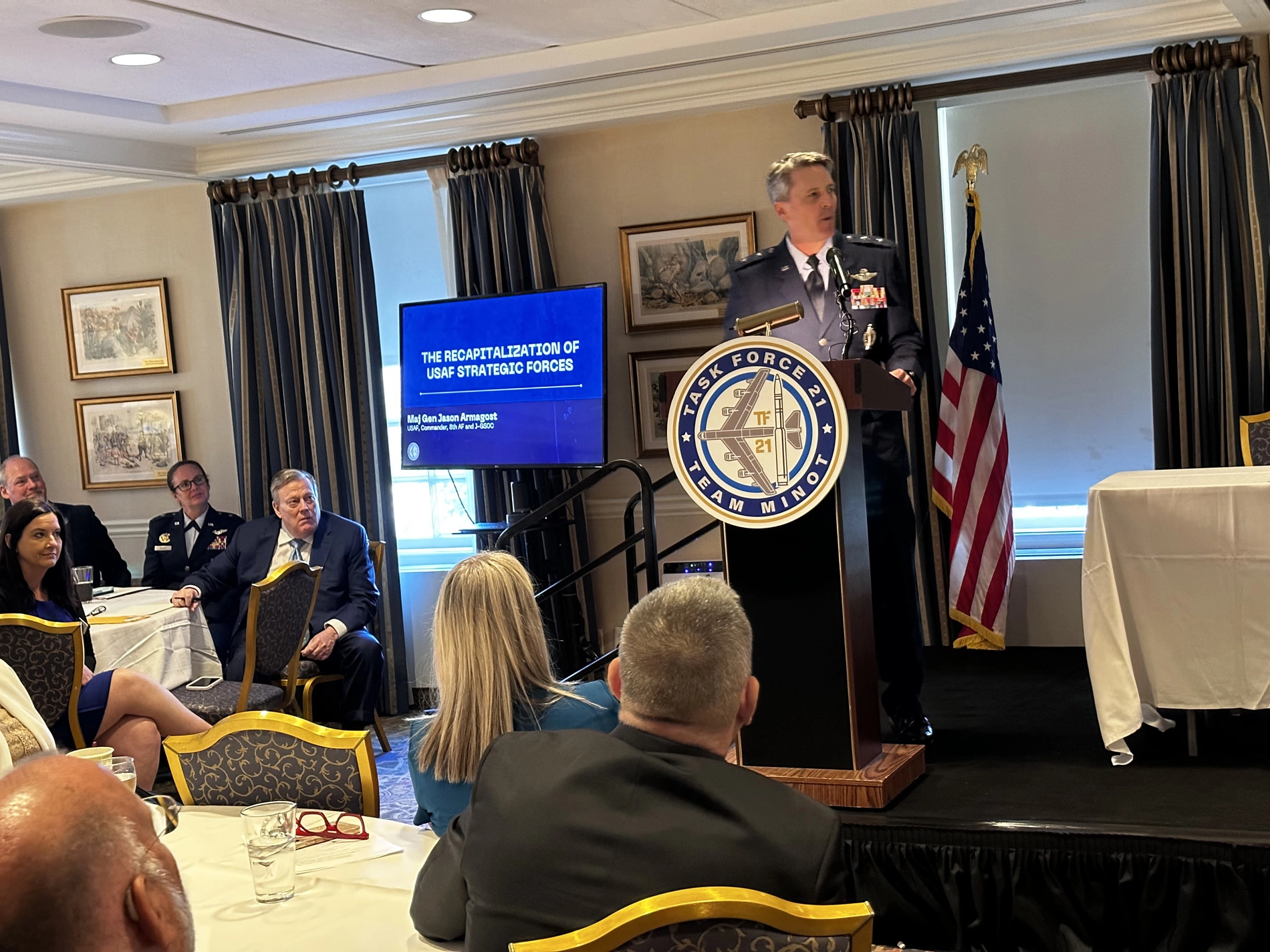 Image from 2023 Task Force 21 D.C. Nuclear Triad Symposium
