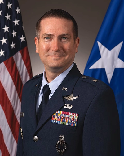 Brigadier General Christopher E. Menuey's Headshot
