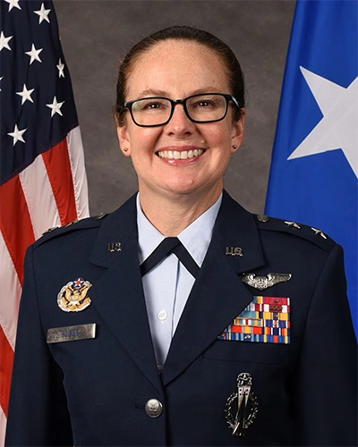Major General Stacy Jo Huser's Headshot