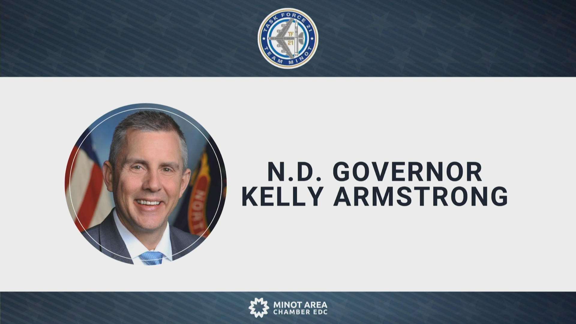 Watch Governor Kelly Armstrong | Task Force 21 ND Nuclear Symposium | Minot, ND