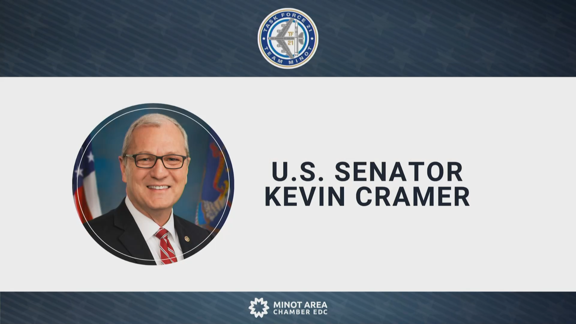 Watch Senator Kevin Cramer on Modernization at Minot AFB | Task Force 21 ND Nuclear Symposium
