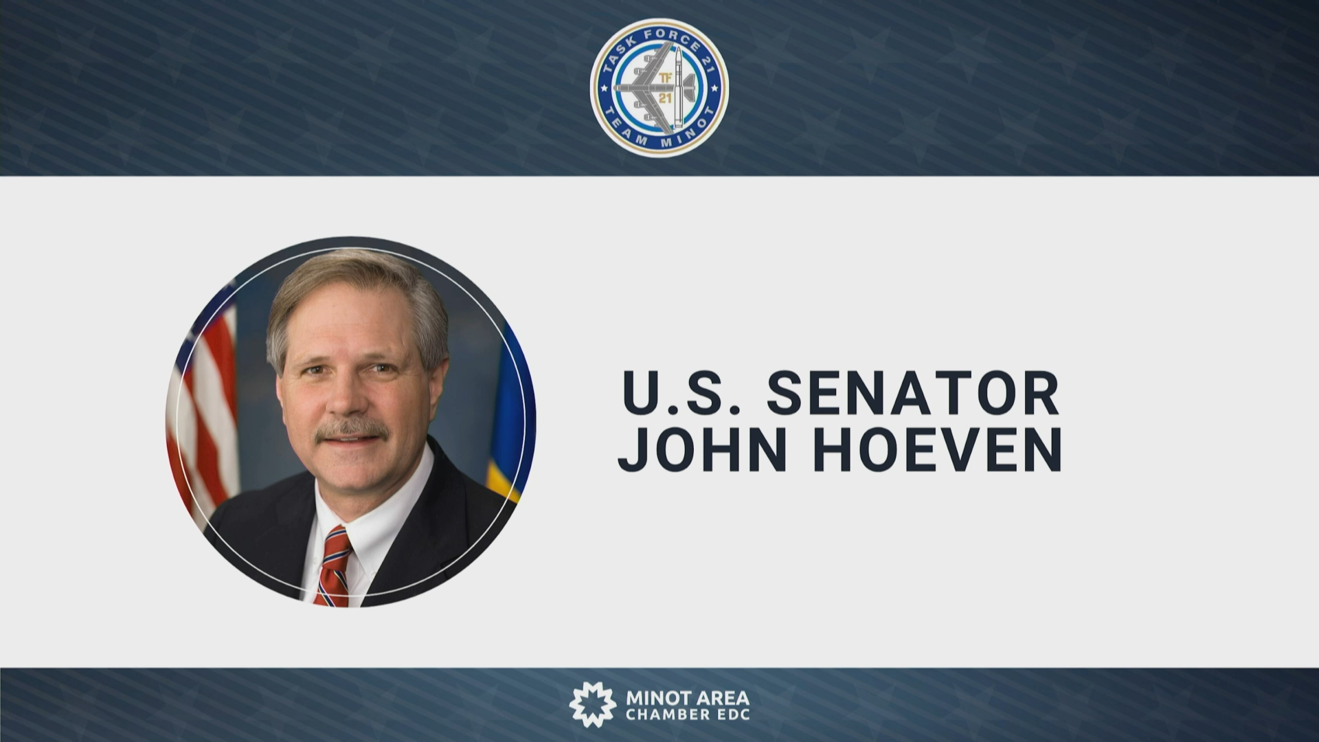 Watch Senator John Hoeven on Nuclear Modernization | Task Force 21 ND Nuclear Symposium