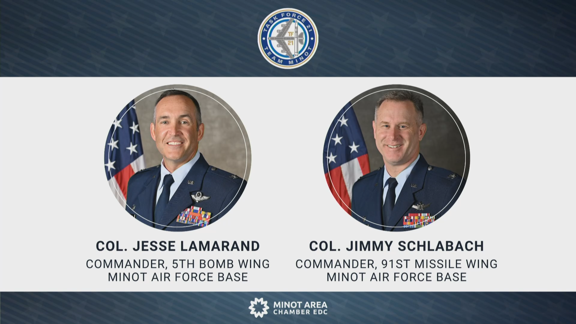 Watch Col. Lamarand and Col. Schlabach | 5th Bomb Wing and 91st Missile Wing | Task Force 21